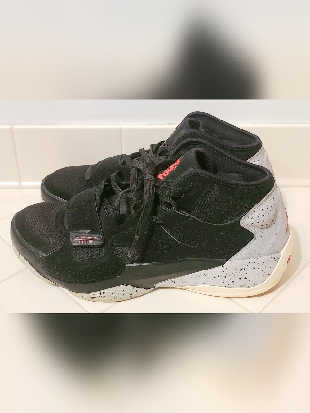 Jordan Zion 2 Black Cement Men’s Size 11